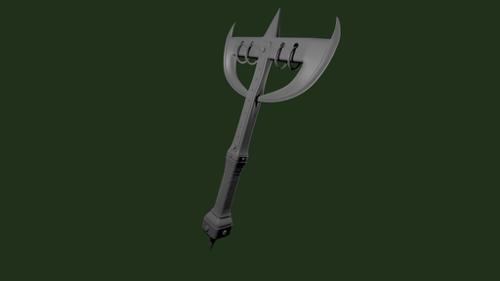 Rather odd shaped axe preview image